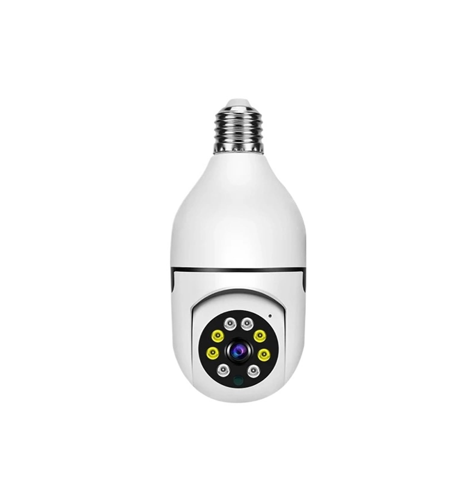Ncaevgxrwjt Camera E27 2.4G Wifi Light Bulb Security 1080P Hd Night Vision Wireless Home Cctv For Baby Indoor Surveillance