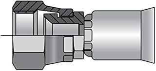 Parker 10691N-6-6 Female Swivel Adpt 3/8 JIC X 3/8 Hose Brass/Steel