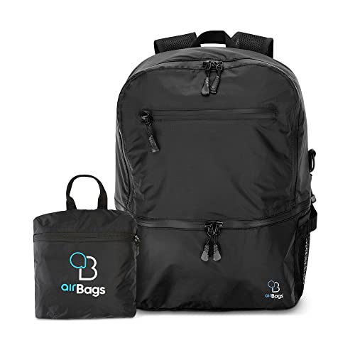 Airbags 25L Packable Backpack Ultra Lightweight Daypack For Travel Hiking And Gym – Water Resistant Foldable Bag #TOP27