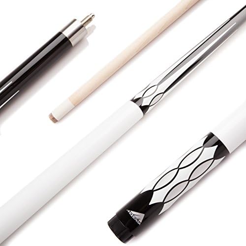 Mizerak Maple Cue, 58-inch (White)- 2 Piece