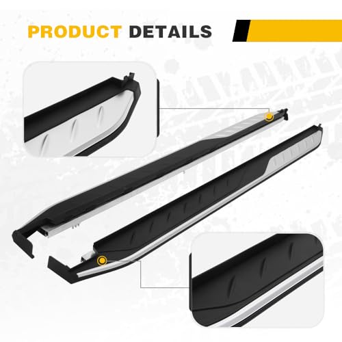 Estribos para Toyota RAV4 2019-2025 de aluminio miniatura 3
