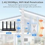 2025 Fastest WiFi Extender Signal Booster - Coverage Up to 9999 sq. ft, Easy Setup, Long Range WiFi Extender, Ethernet Port & Access Point, and Stable Internet Performance with 60+ Devices - Image 3