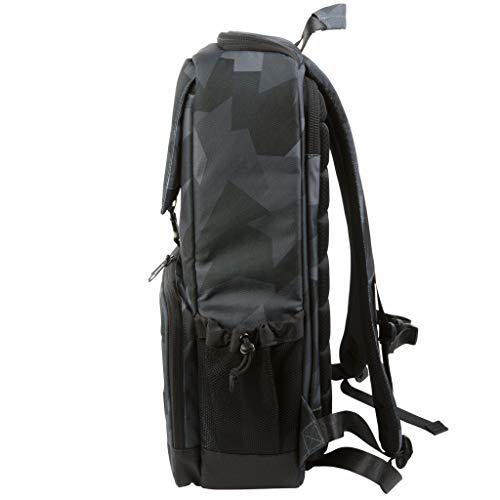 HEX Backloader DSLR Backpack, Glacier Grey Camo, with Back Loading, Tripod Straps and Adjustable Interior Dividers