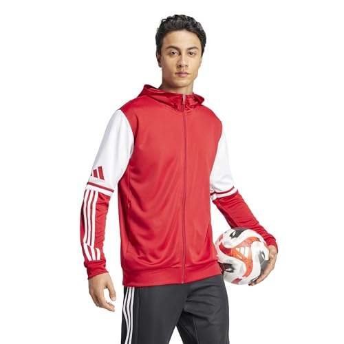 adidas Uomo SQUADRA25 Hoody Team Power Red 2/White, XL