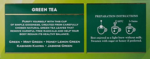 Image of TE-A-ME Green Tea 100 Bags | Green Tea 100 Bags Env | No Added Flavour (Pack of 2)