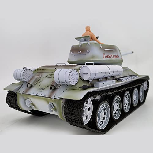 MOYRETTY 116 2.4G Remote Control Military Vehicle Model, T34/85 Main