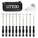 LIYYOO New (11pcs) Carburetor Adjustment Screwdriver Tools with Carburetor Cleaning Brush Needle Kit for Common 2 Cycle Carburator Small Engine Carburetor Adjusting Tool