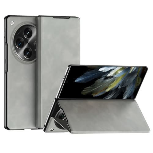 Étui OnePlus Open blanc à rabat rigide idéal pour vos déplacements quotidiens