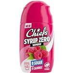CHIEFS Syrup, Zero Calorie Syrup with Real Fruit Extracts, Raspberry, 65 ml - More than 8 l Softdrink - Zero Added Sugars