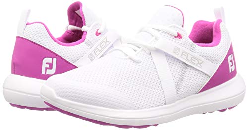 [フットジョイ] ゴルフシューズ ウイメンズ FJ フレックス ホワイト/ピンク(20) 23 cm 7枚目