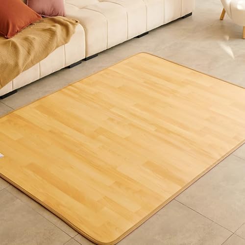 Large Heated Floor Mat, Graphene Electric Heating Carpet with Adjustable Temperature & Timer, Cozy Indoor Rug for Living Room, 180x200cm (70.8x78.7 inches)