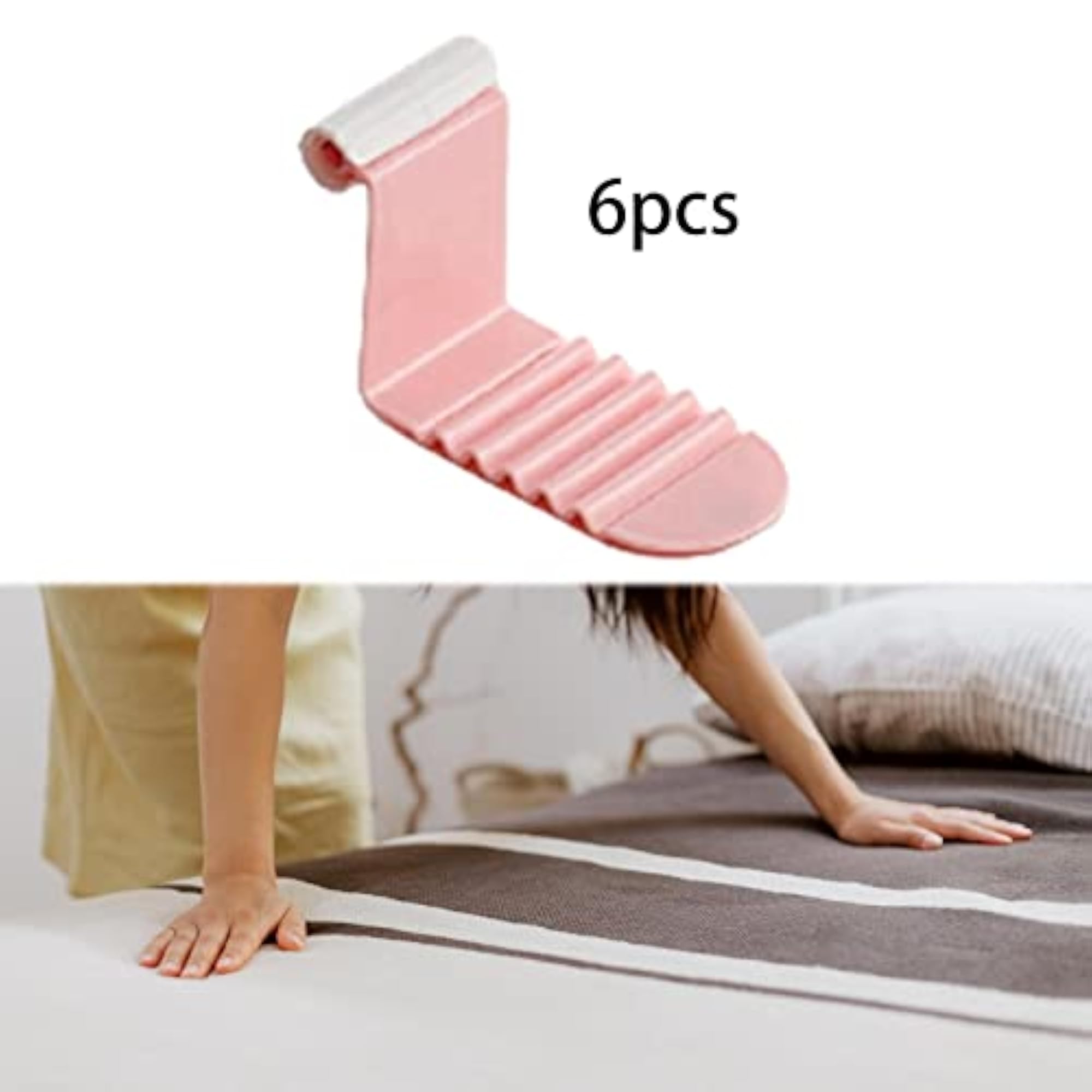 Bed Sheet Grippers Multifunctional, White