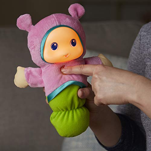 Playskool Gloworm sluimerfreund, slaaphulp voor baby's met muziek en zacht licht, frustratievrije verpakking - Afbeelding 6