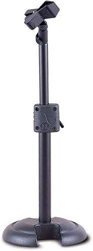 Miniatura 2 de Hercules Stands MS100B Soporte de micrófono recto de perfil bajo con base en H