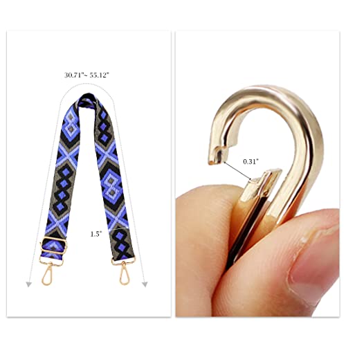 Image of TANOSII Wide Purse Strap Adjustable Replacement Shoulder Crossbody Strap Handbag Strap