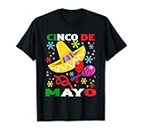 Funny Cinco De Mayo Mexican Fiesta 5 De Mayo Men Women T-Shirt