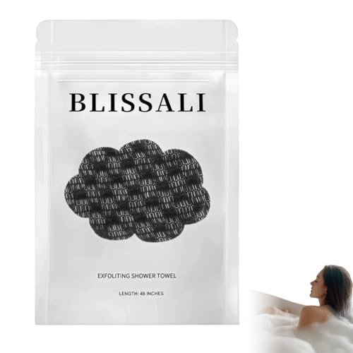 Exfoliating Antibacterial Shower Towel Peeling Duschtuch Scrubber Badetuch extra langer Körper Scrub Dusche Schwamm Reiben Waschtuch für Männer Frauen