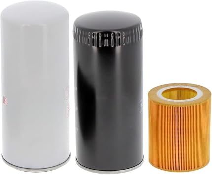 Filter Kit, Air Filter LB11102/2 Oil Filter W962 Air/Oil Separator C1250 Compatible with ATLAS COPCO 281 282 352S L2C MUSTANG S52CDB PTHS 1200DD PTS1200DD PTS1500DD QAS125 150 200