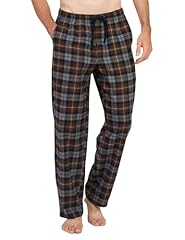 (Flannel) Brown & Heather Gray Plaid