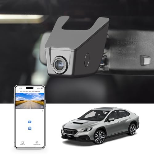 Mangoal 4K Dash Cam Custom fit for Subaru WRX 2016-2025, Base Limited Premium TR GT etc, Integrated OEM Look, UHD 2160P Video, App & WiFi, 64GB Card