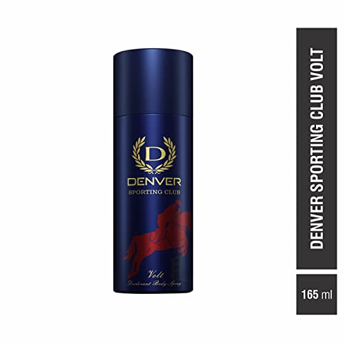 Image of DENVER Sporting Club Volt - 165ML | Long Lasting Deo Spray from Men