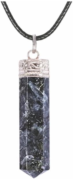 Natural Multi Fluorite 6 sided Point Pendant (1 pcs)