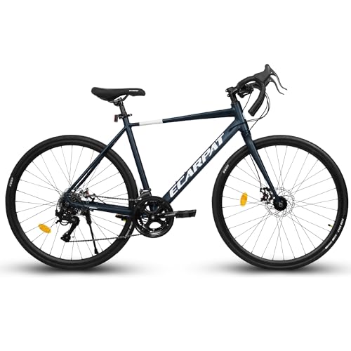 700C Lightweight Aluminum Road Bike, 16-Speed Racing Bicycle