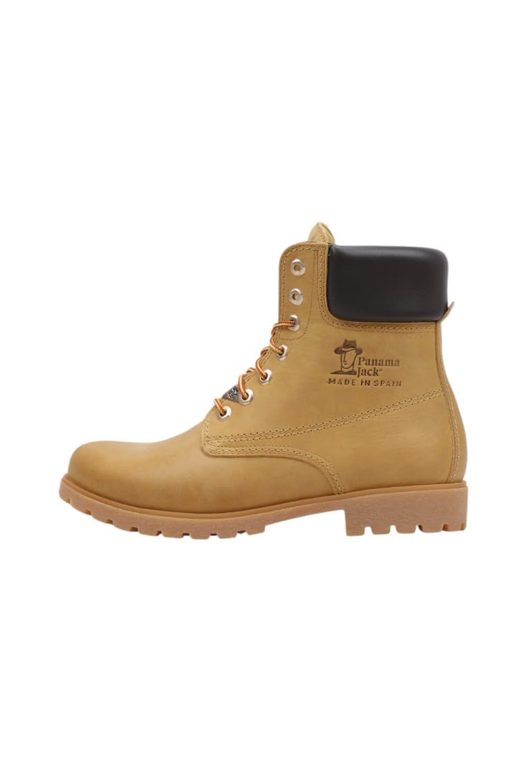 Panama Jack Panama 03, Botas Clasicas Hombre, Amarillo Napa Vintage, 45 EU