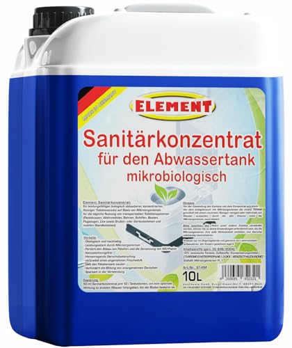 Sanitary Toilet Fluid Concentrate 10L for Camping Toilets