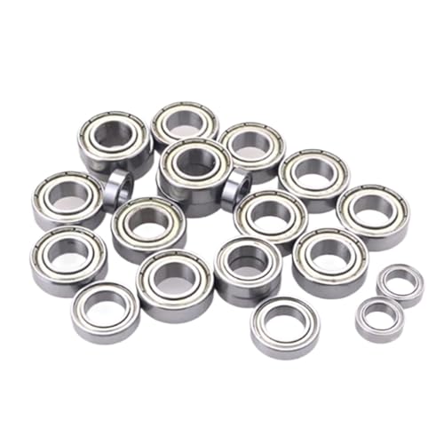 Para ZD Para Racing DBX-07 EX-07 1/7 14 Piezas De Rodamiento De Bolas De Acero Metálico 8109 Piezas De Actualización De Coche RC Accesorios De Repuesto RC Rodamientos