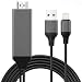 Produktbild HDMI-Adapter für Telefonpad, FASHLOVE Telefon zu TV HDMI-Kabel, 1080P Digital AV-Adapterkabel für Telefon 11, X, 8, 7, 6, Pad Air, Mini, Pro, Pod Touch zu HDTV, Projektor