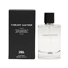 Zara Vibrant Leather EDP Eau De Parfum Cologne for Men 100 ML (3.38 FL. OZ)