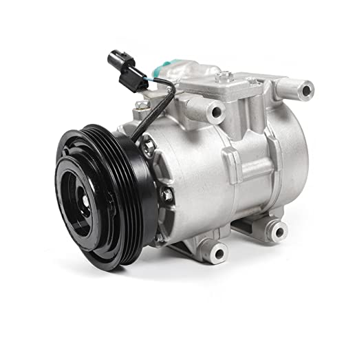 Cbhfmljd AC A/C Air Compressor W/Clutch Fits For Kia Spectra Spectra5 2.0L 2007 2008 2009, Air Conditioner Compressor W/Clutch 2021978, 2021978AM, 140820C, 140820NC, 140820NEW, C2071R - Thumbnail 4