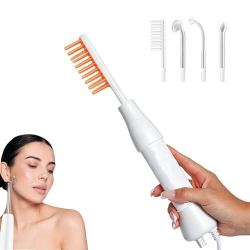 Appareil facial haute fréquence Vortex Wand Pro pour purifier la peau et stimuler le cuir chevelu