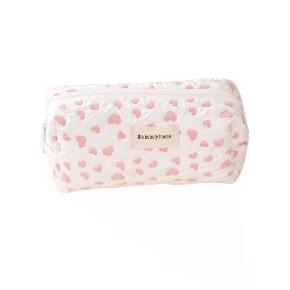 SSyang Pencil Case, Coffre a Crayon, Pencil Pouch, Love Marker Case, Single Layer Large Capacity, Cotton Material, Smooth Zipper, for Schools and Offices — image 1