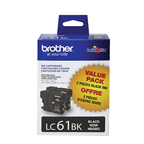 Brother LC-612PKS cartouche d'encre noir à séchage rapide pour texte net