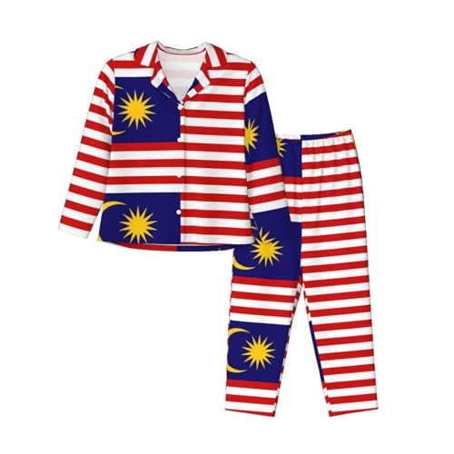 Pyjama pour femme Malaisie ensemble nuit doux contre le froid EdWal