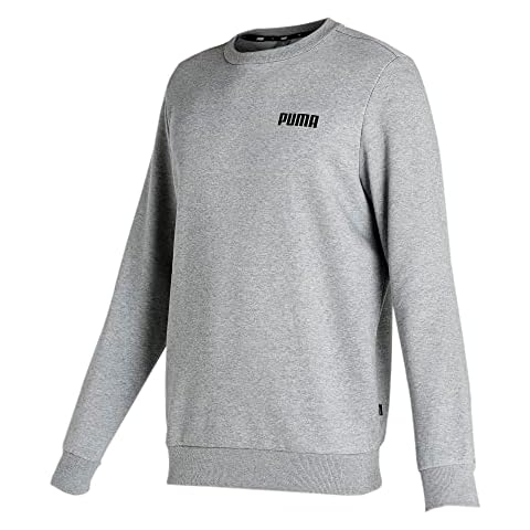 PUMA Essentials Crew Neck Sweatshirt - Medium Gray Cover
