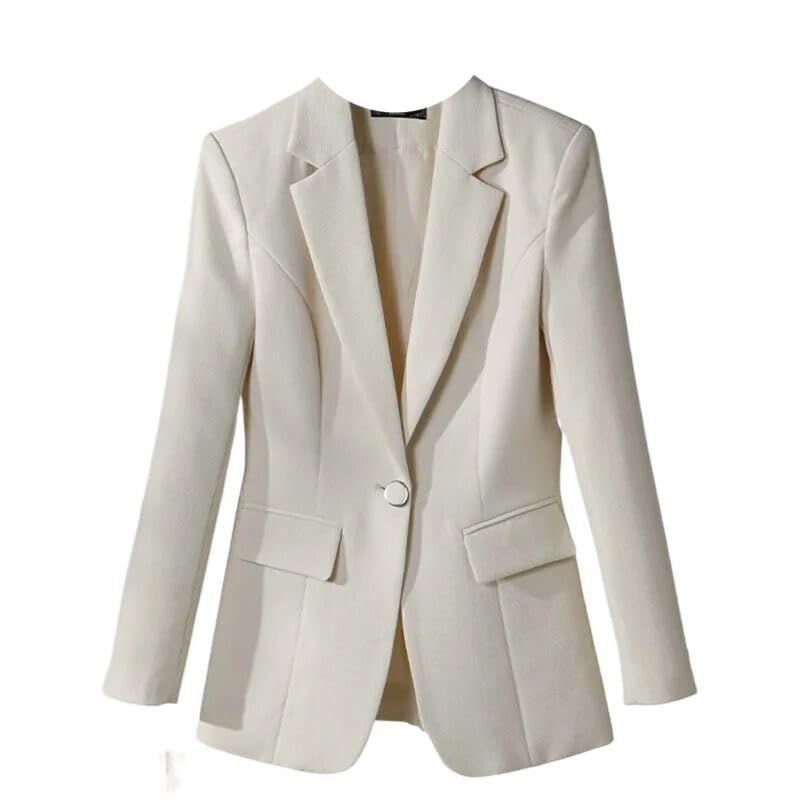 Long Sleeve Female Blazer Women Slim Jacket Business Work Coat