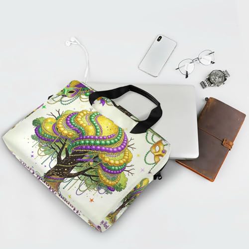 Funda para portátil de viaje 15.6 pulgadas con asas y correa miniatura 7