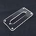 Humbucker to Strat Style Pickup Adapter Ring,H-S-2 Non-Slant, 1Ply Clear Transparent