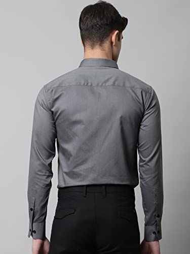 Image of Majestic Man Men's Slim Fit Cotton Blend Formal Shirt