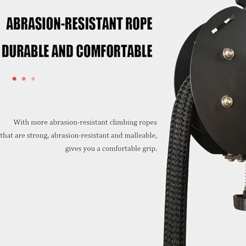 Endless Rope Trainer - Portable Cable Pulley System for Home Gym, Grip & Arm Strengthening, Back & Body Coordination, Versatile Hanging Exercise Equipment