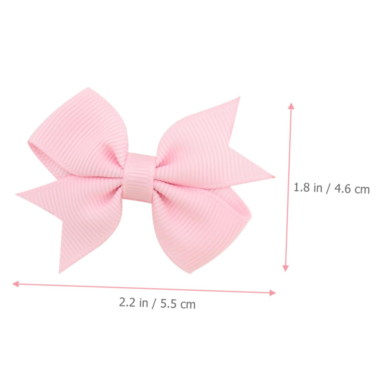 ibasenice 60pezzi Fermagli Per Fiocco Per Ragazze Accessori Eleganti Per Neonate Clip Decorativi Per Tutte Le Occasioni
