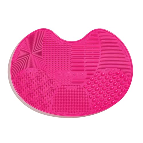 Sigma Sigma Spa Express Brush Cleaning Mat, Pink