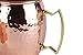 Premium Moscow Mule Copper Unlined Mug, 100 % Pure Solid Copper (16-Ounce, Hammered, Sold as Eaches)…