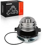 A-Premium Engine Water Pump with Gasket & Pulley Compatible with Cadillac Eldorado 1995-2002 DeVille 1995-2005 Seville & Pontiac Bonneville Oldsmobile Aurora