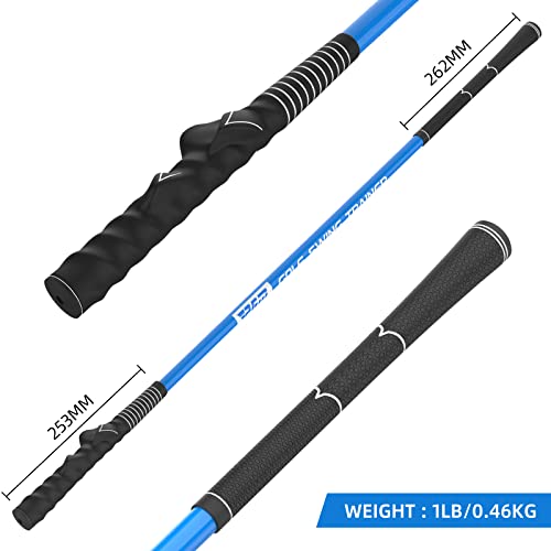 Wkwe Golf Swing Trainer Distance Training Stick For Improved Tempo Speed Strength Balance Flexibility Accuracy For Outdoor Practice With Durable Ergonomic Grip #TOP1