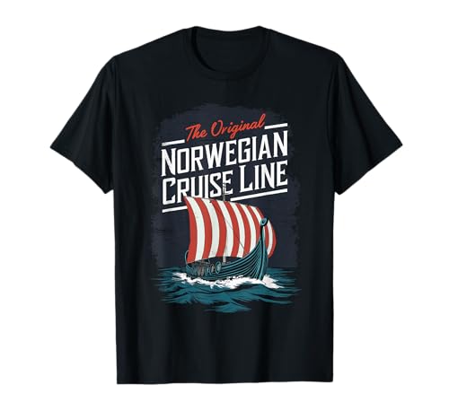 The Original Norwegian Cruise Line Viking Ship T-Shirt