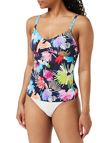Firefly MEA Tankini-Oberteil Navy Dark/Flower 36